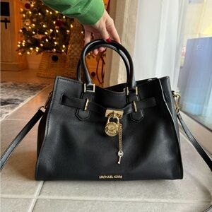 Michael Kors medium black Hamilton